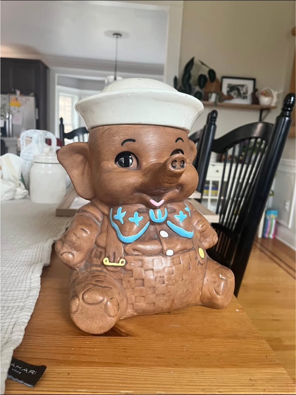 Vintage 1960s Sailor Elephant